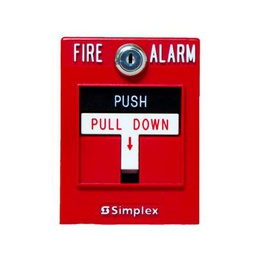 [4099-9004] Double Action, Breakglass, PUSH PULL DOWN operation - Simplex