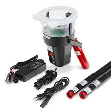 Solo cordless heat detector tester with batteries and charger