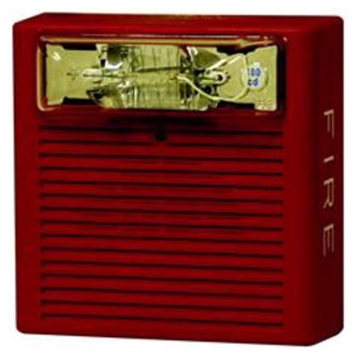 AS Horn Strobe, 75CD, Weatherproof, Red - Siemens
